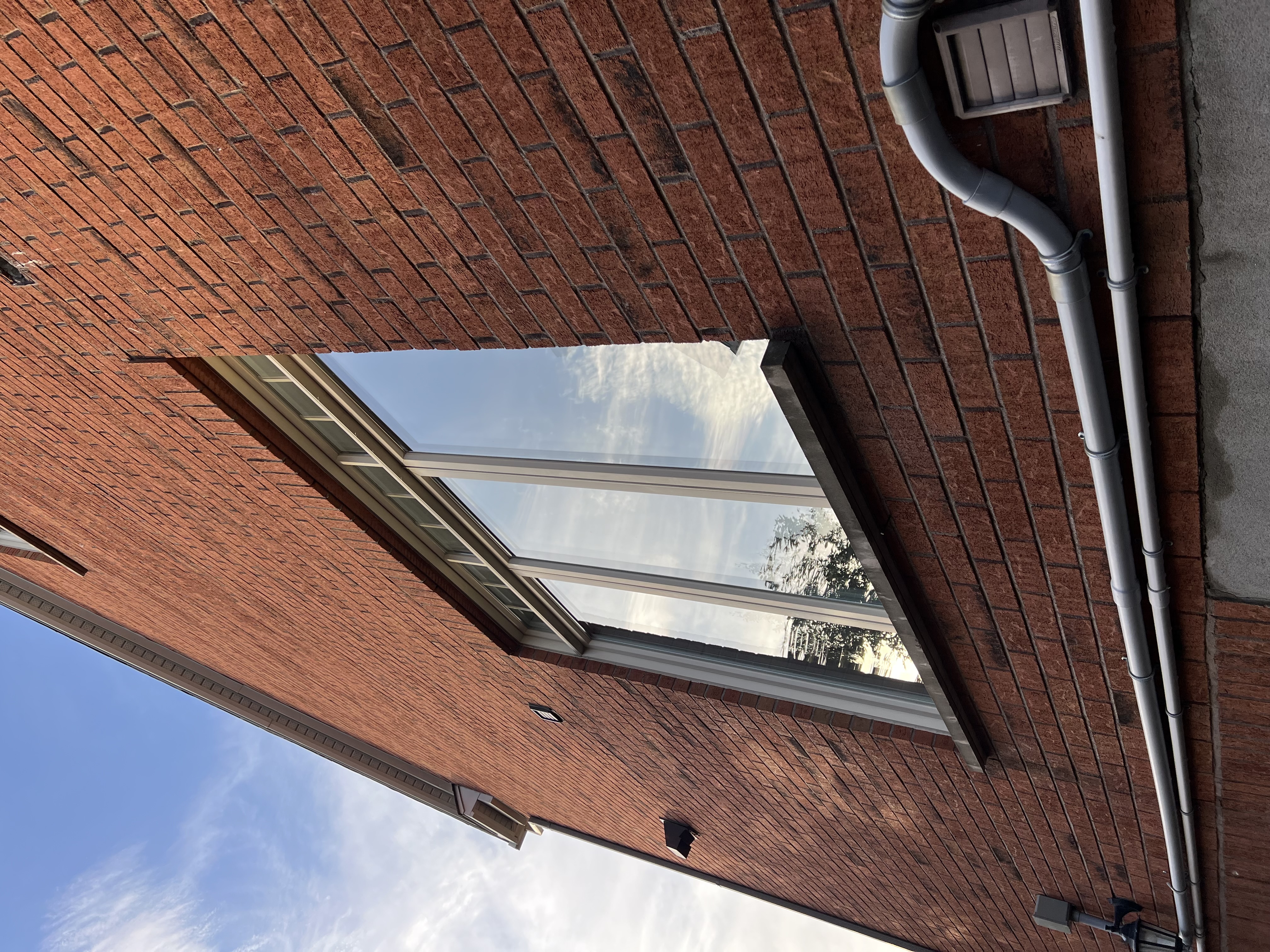 After — exterior cleaning