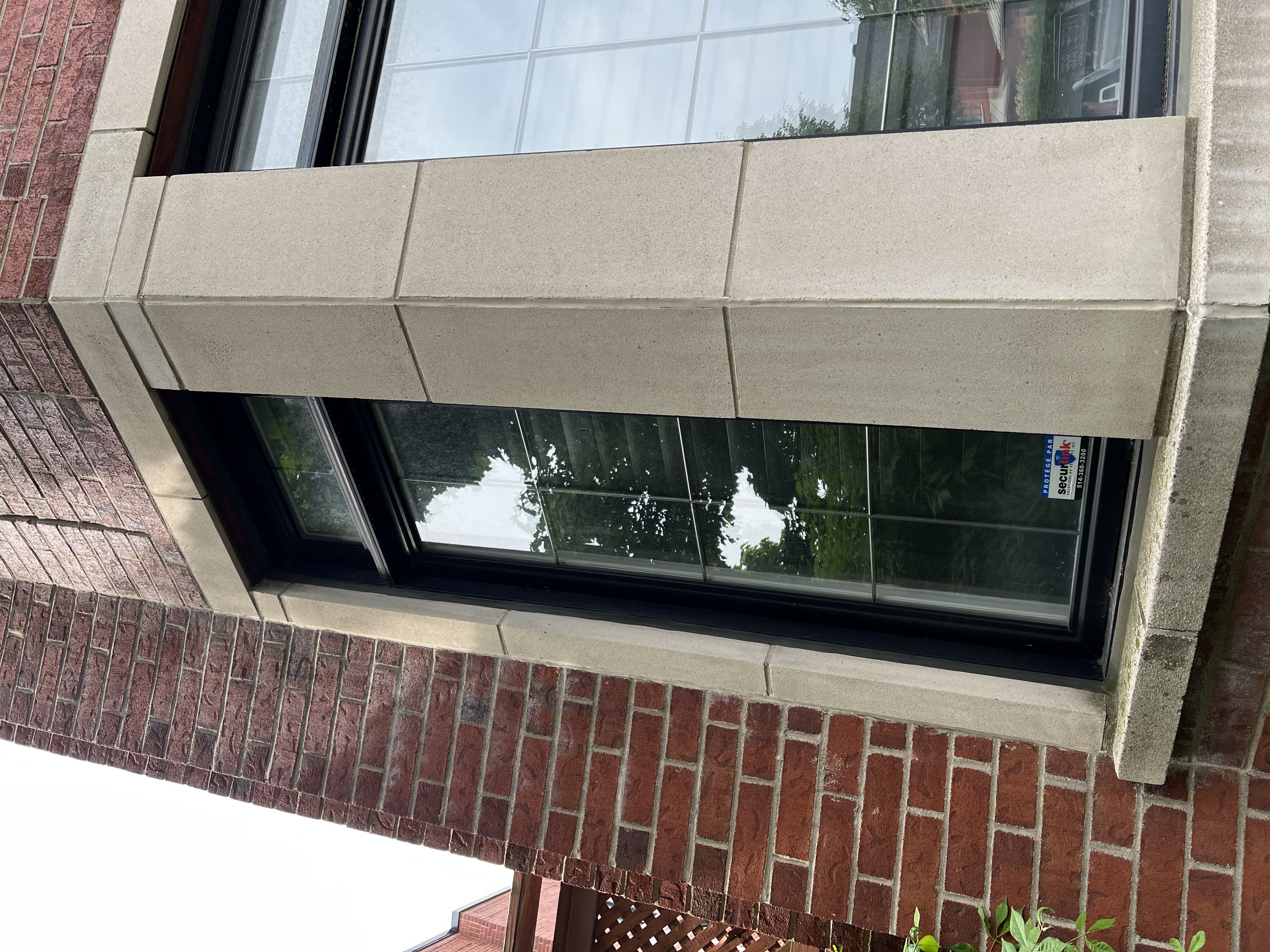 Before — window cleaning